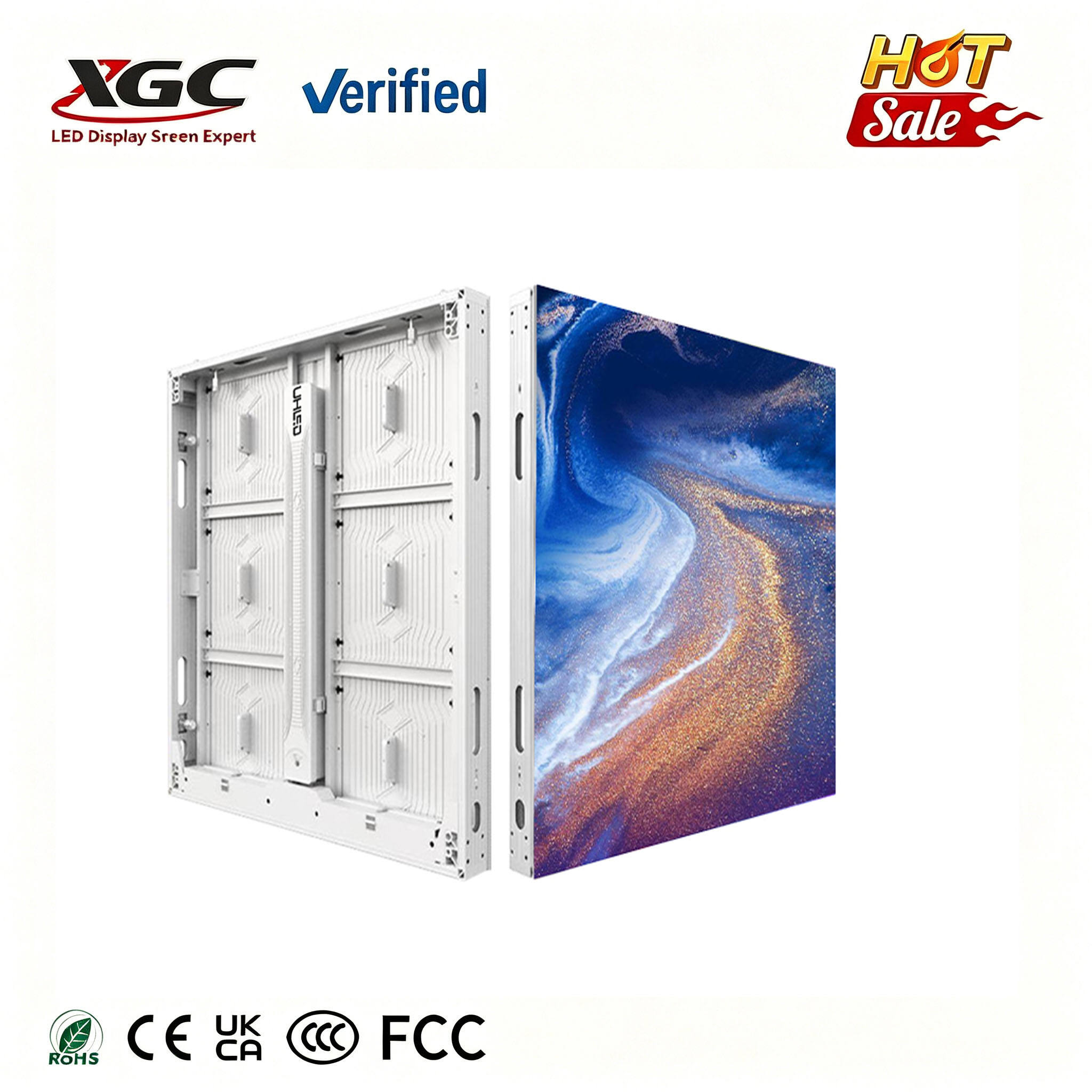 LED screen factory equipped with modern production lines, strict quality control, and experienced teams delivering reliable LED display products worldwide.