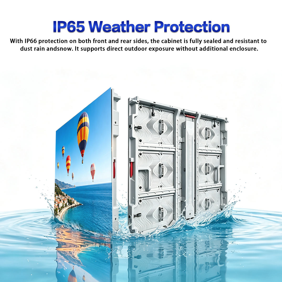 LED screen P3 designed with high-resolution modules, smooth video performance, and flexible installation for advertising, retail, and business environments.